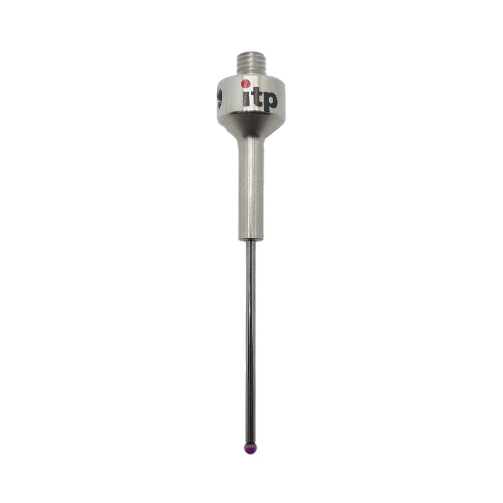Straight Styli; base: stainless steel; stem: carbide; ball: ruby