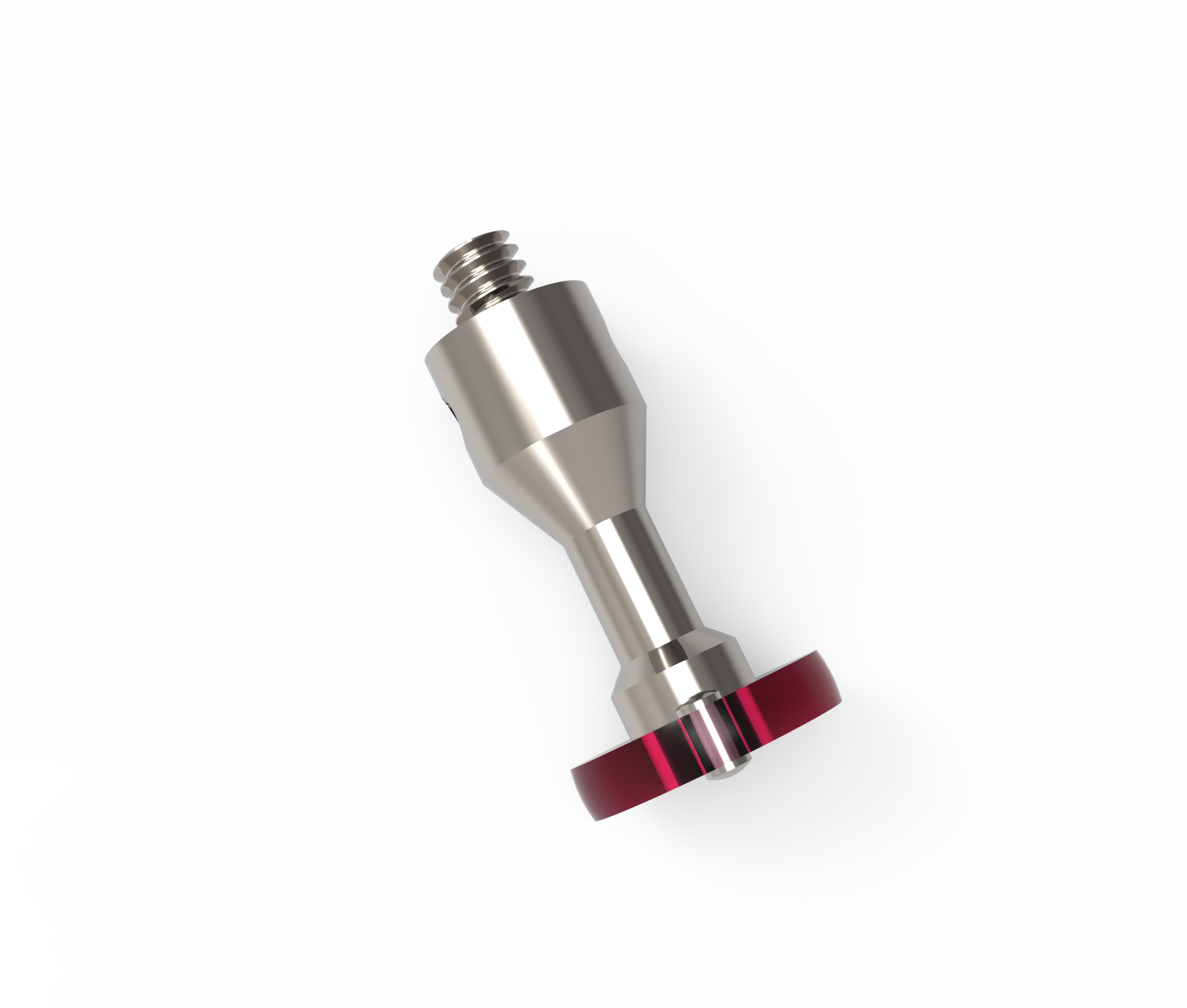 Disc Styli; base: stainless steel; stem: stainless steel; ball: ruby