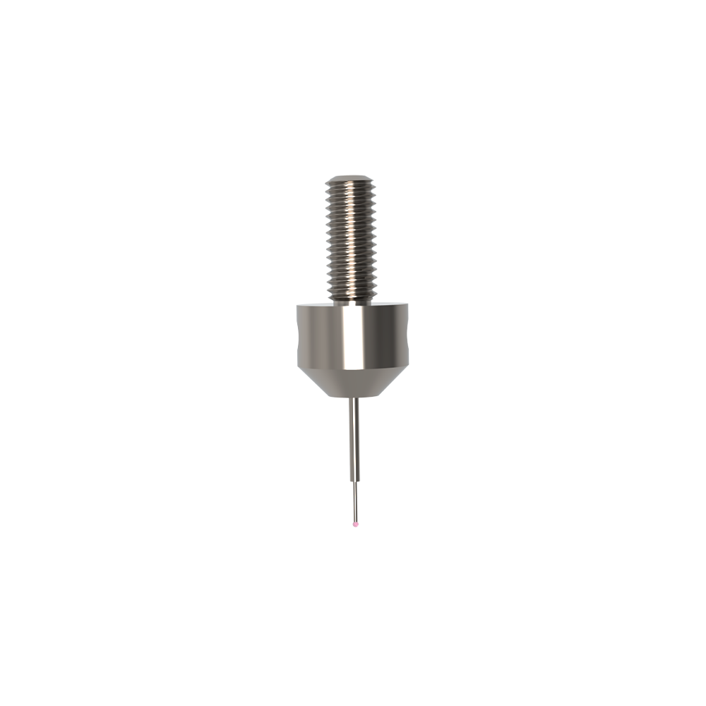 Straight Styli; base: stainless steel; stem: carbide; ball: ruby