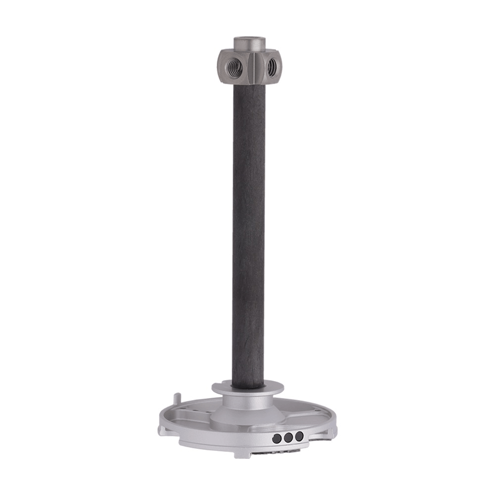 Adaptor plates; base: aluminium; stem: carbon fiber