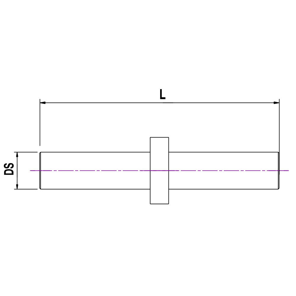 Drawing of product SH M0 00 X 200 13-H