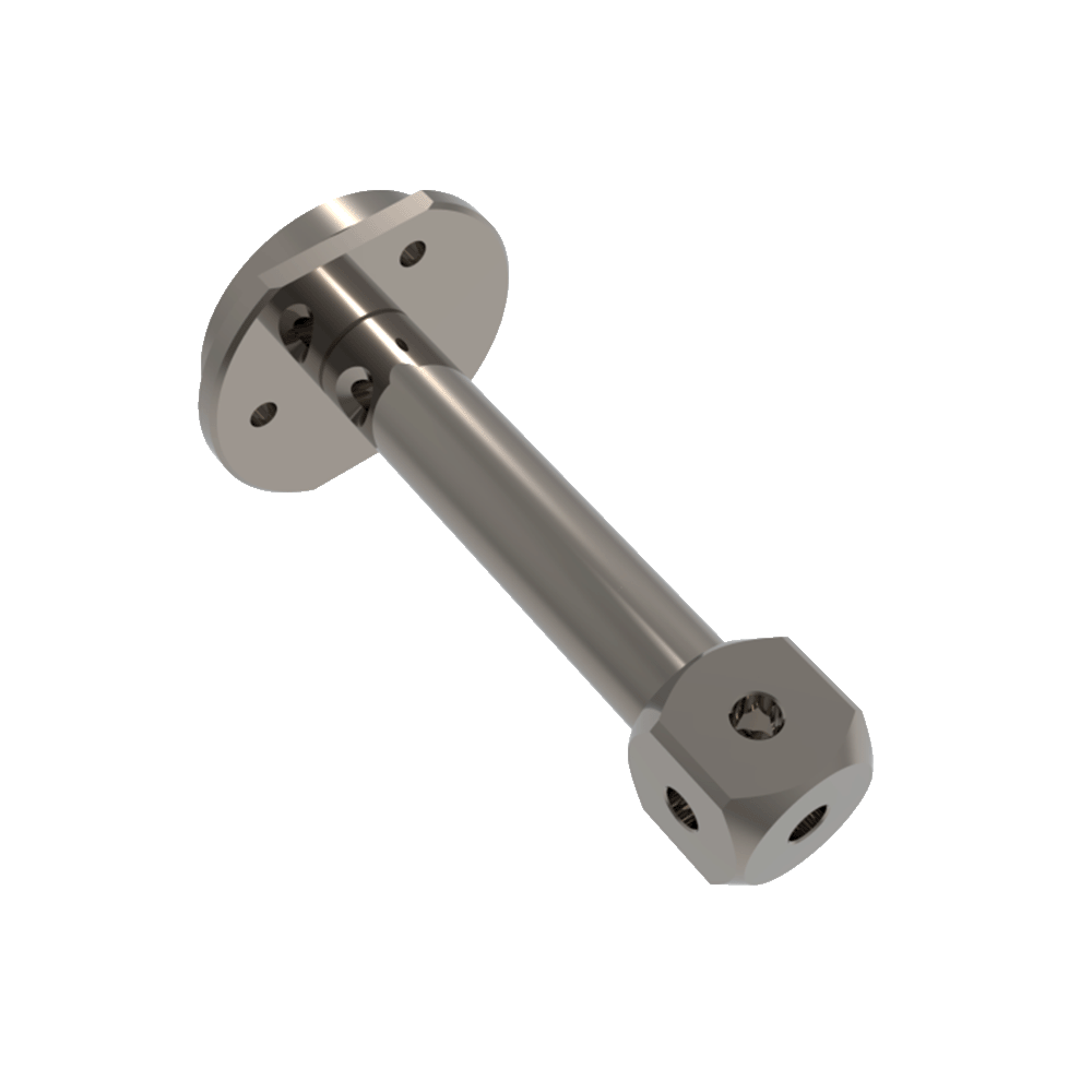 Extensions; base: titanium; stem: titanium