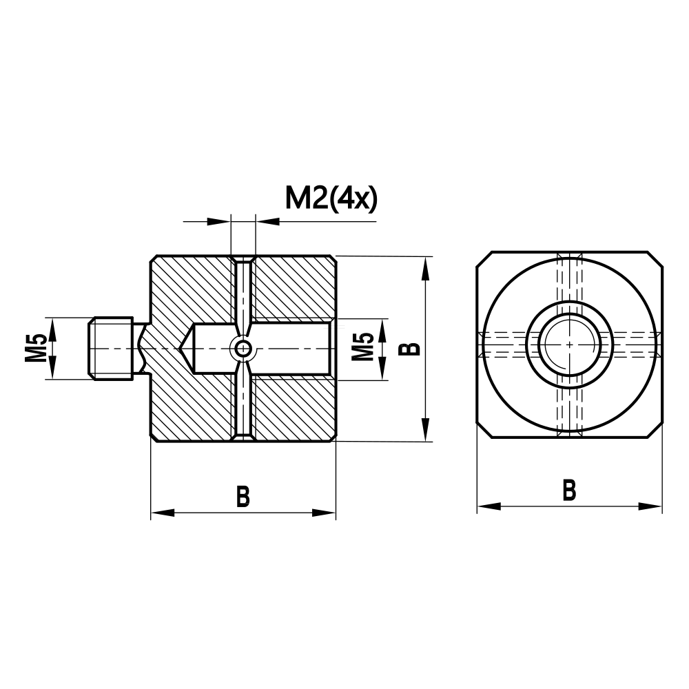 Drawing of product WT M5 0M2 20 000