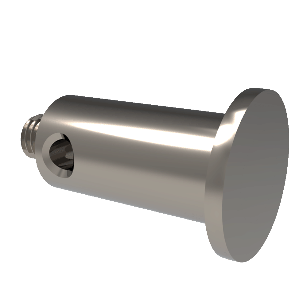 Disc Styli; base: titanium; stem: titanium; ball: stainless steel