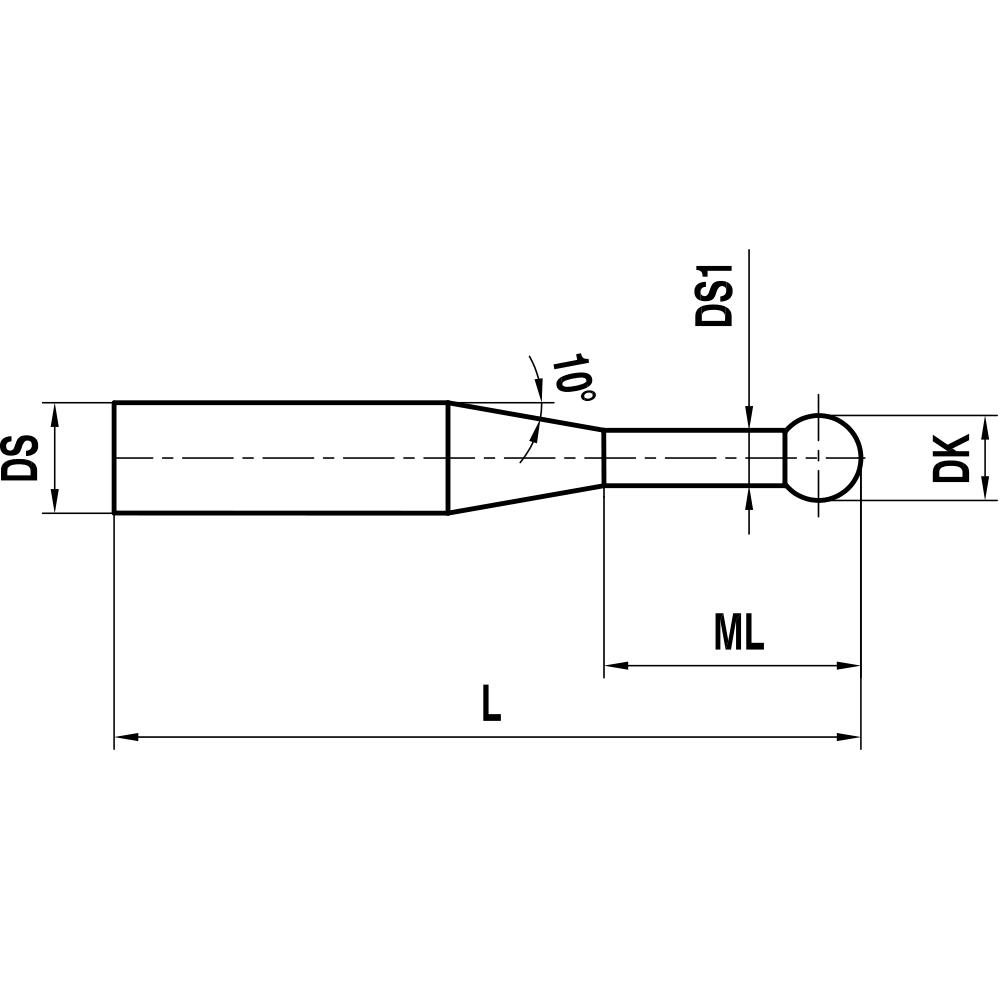 Drawing of product KT M5 010 04 060