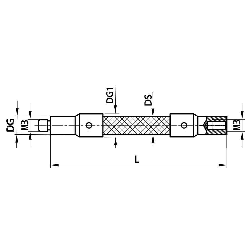 Drawing of product VC M3 000 04 075