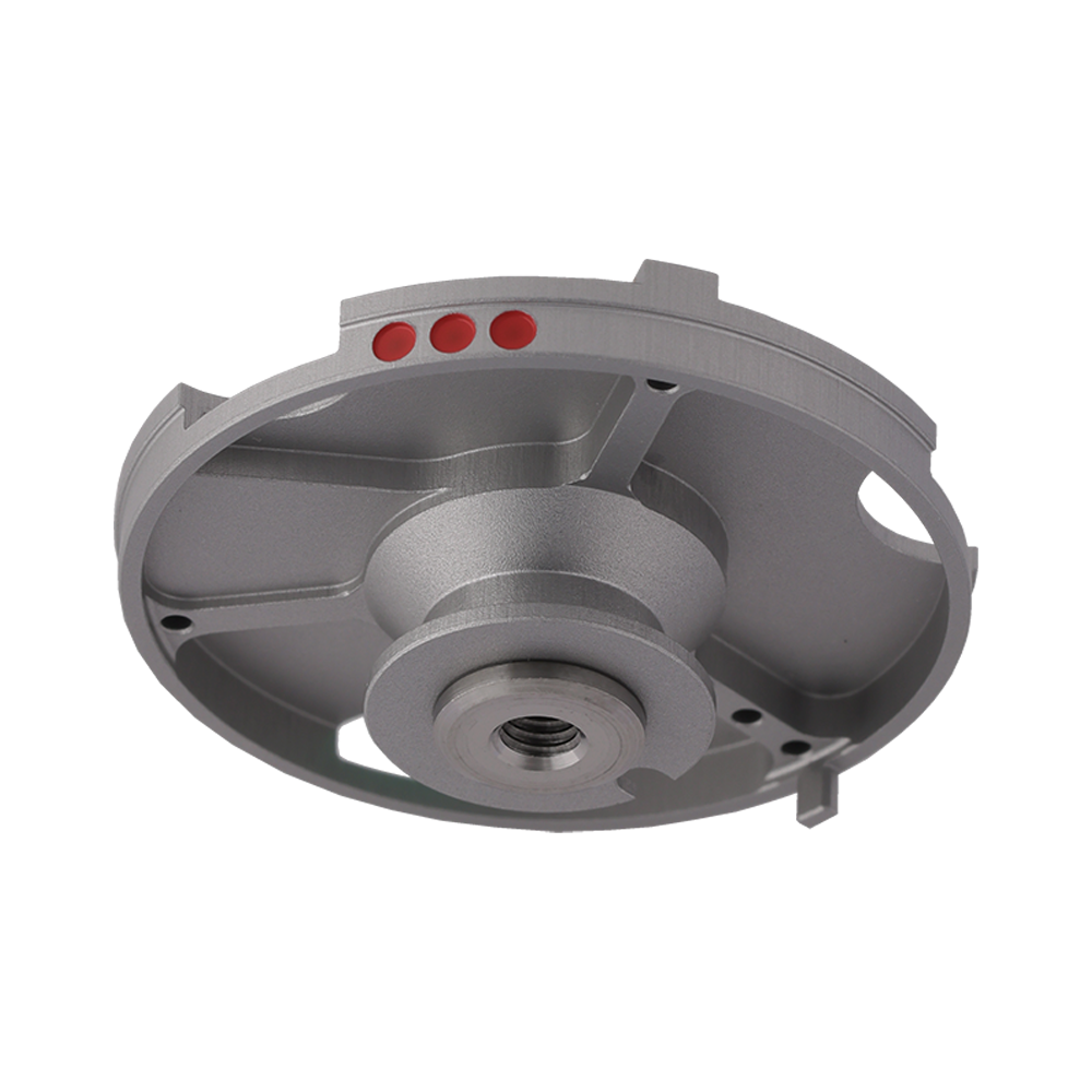 Adaptor plates; base: aluminium