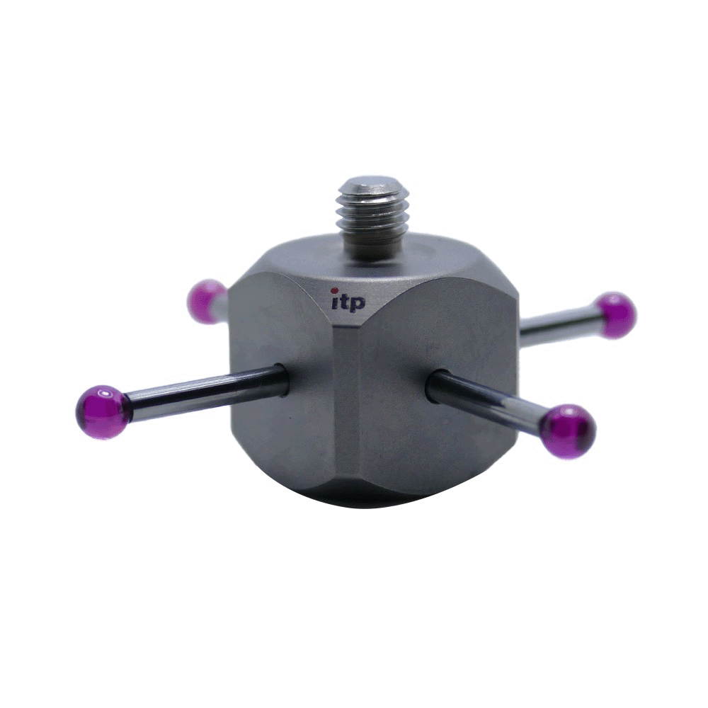 Star Styli ; base: titanium; stem: carbide ruby