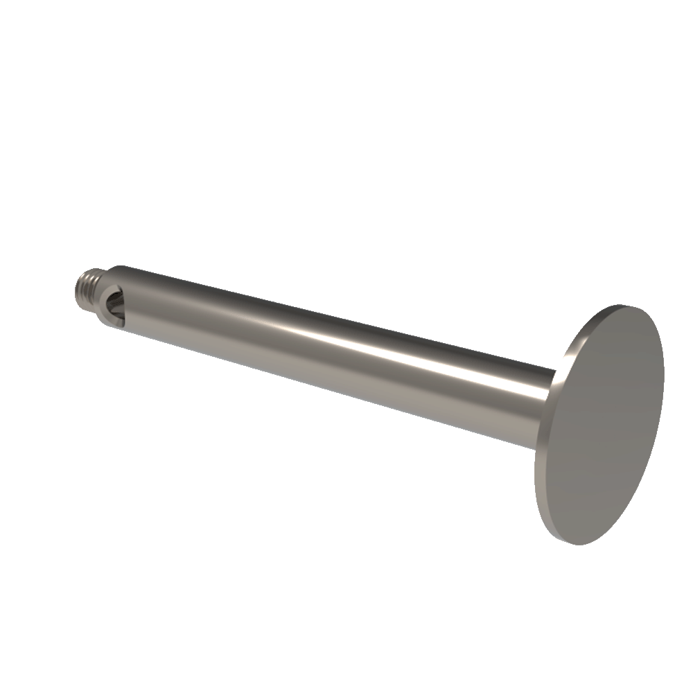 Disc Styli; base: titanium; stem: titanium; ball: stainless steel