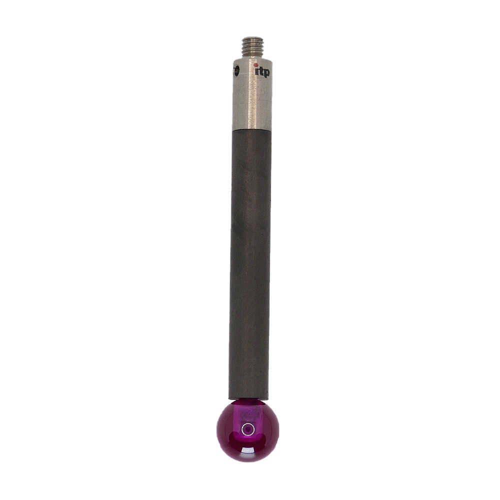 Straight Styli; base: titanium; stem: carbon fiber; ball: ruby
