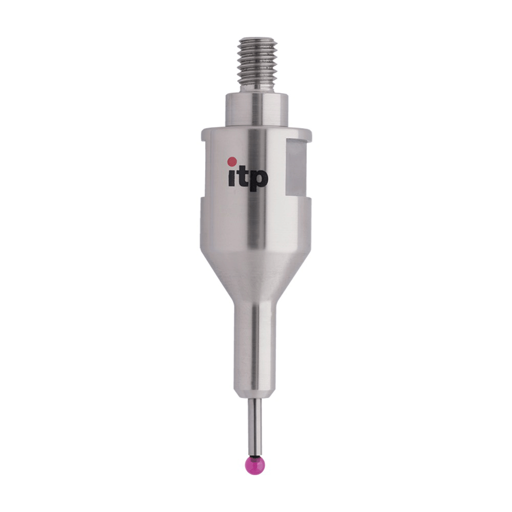 Straight Styli; base: stainless steel; stem: carbide; ball: ruby