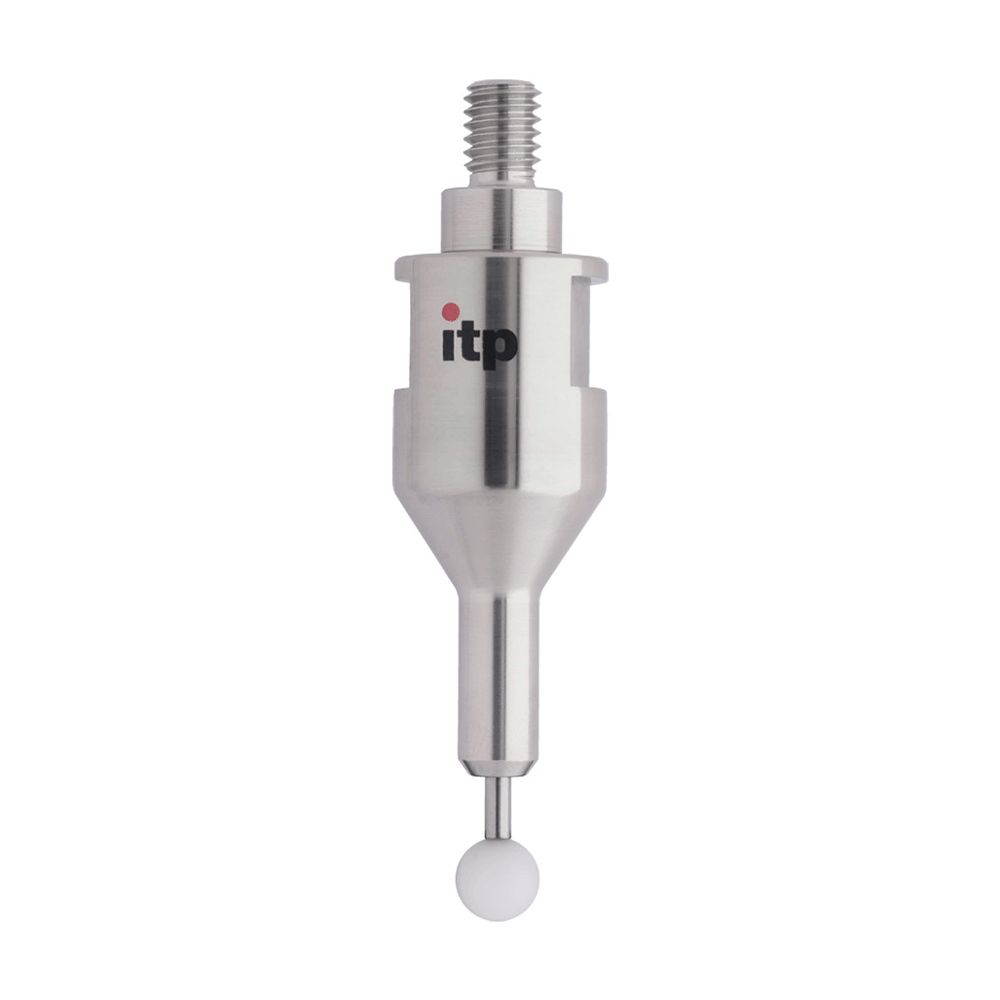 Straight Styli; base: stainless steel; stem: carbide; ball: delrin