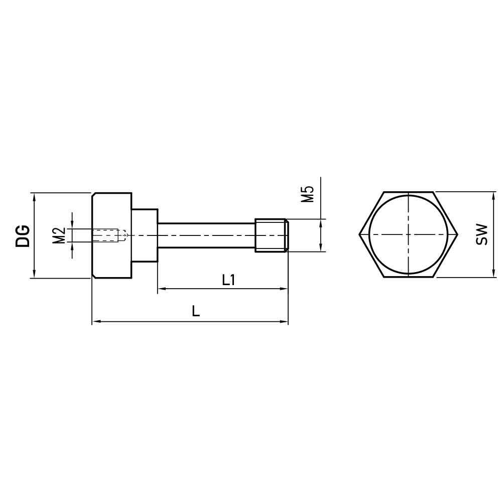 Drawing of product SI M5 0M2 26 035