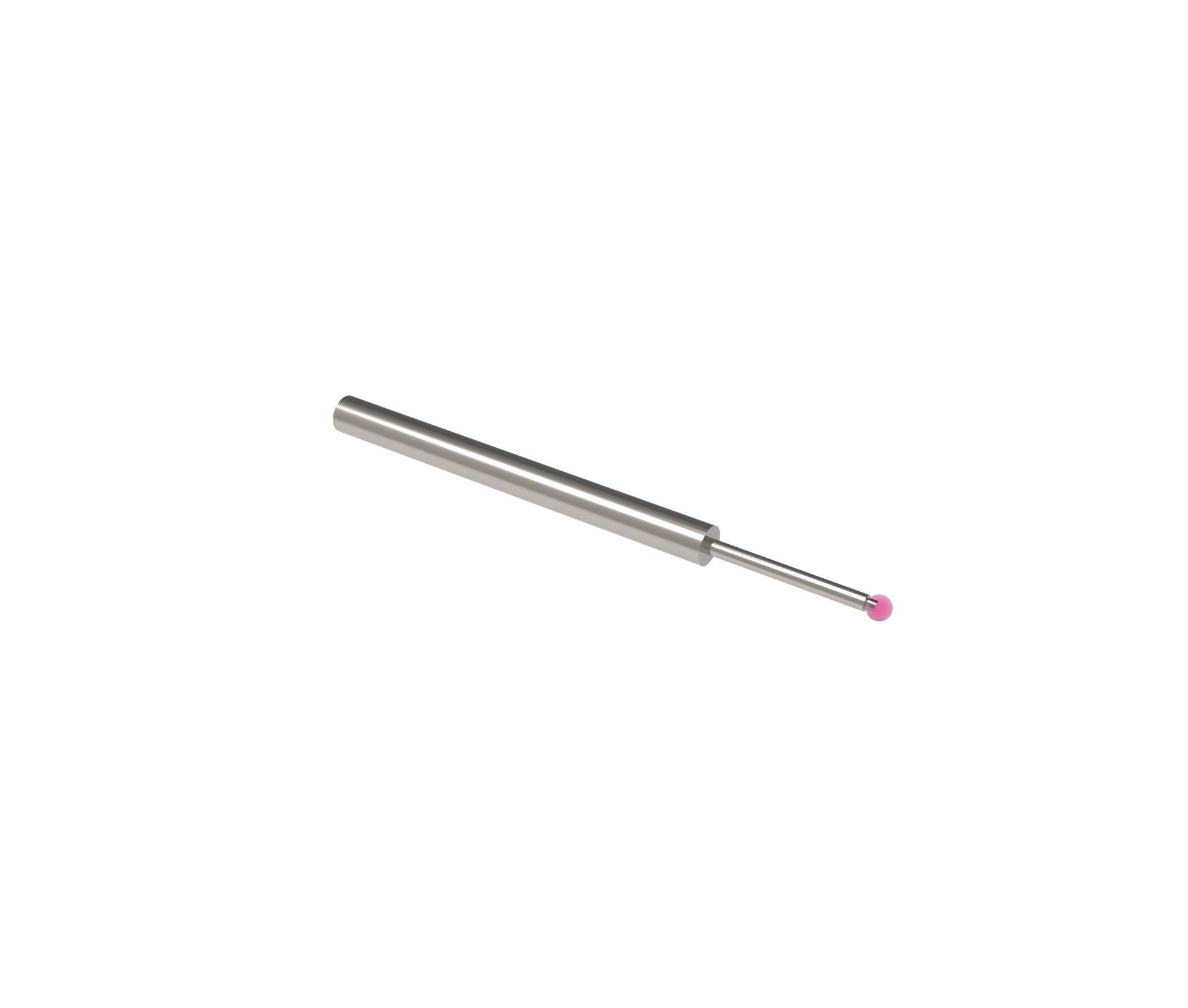 Straight Styli; stem: carbide; ball: ruby