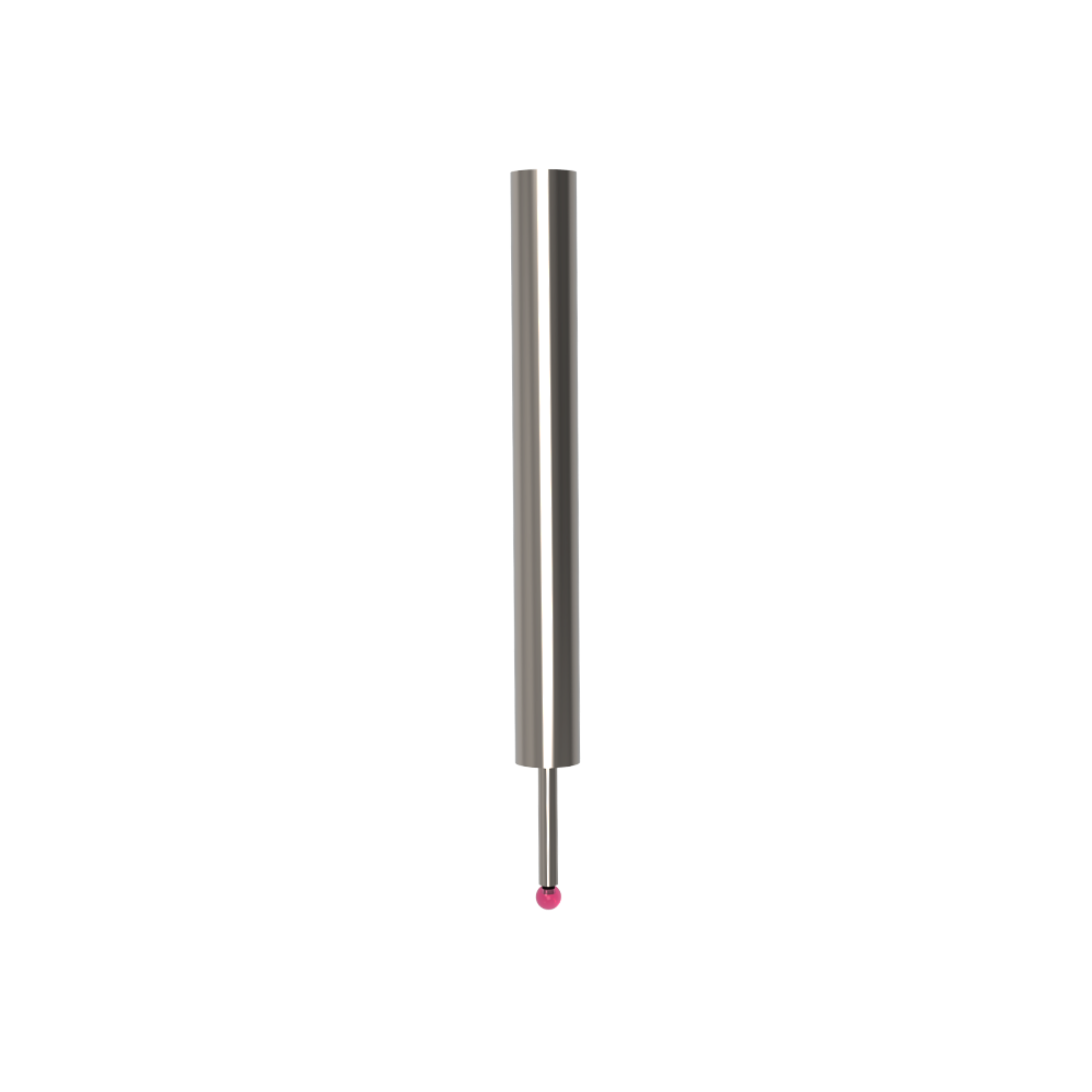 Straight Styli; stem: carbide; ball: ruby