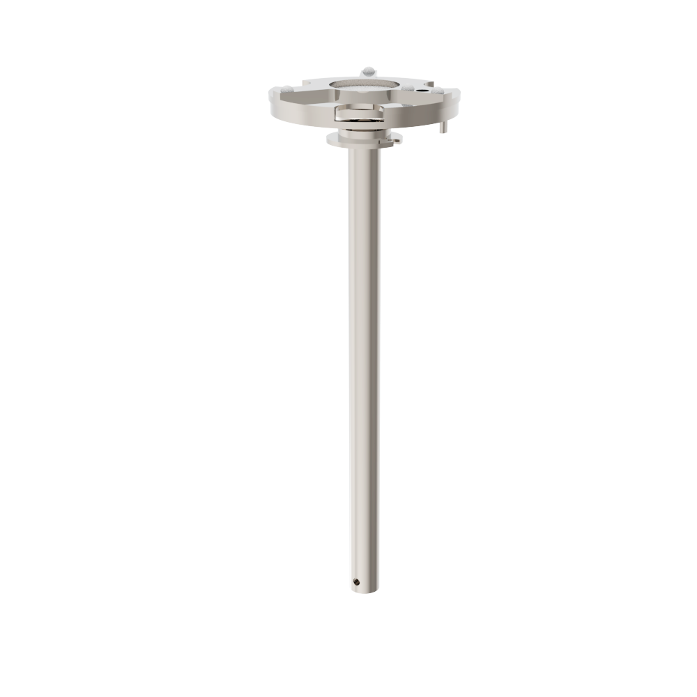 Adaptor plates; base: aluminium; stem: carbon fiber