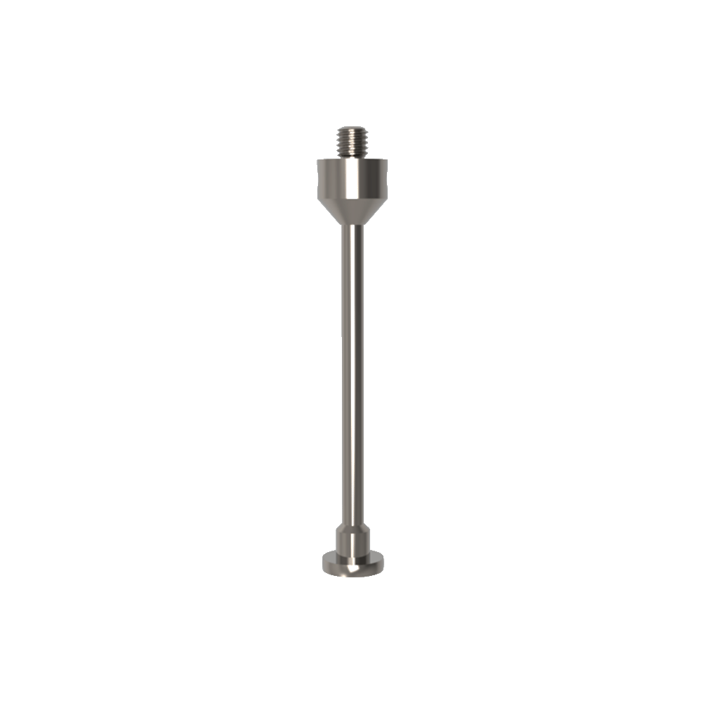 Disc Styli; base: titanium; stem: carbide; ball: stainless steel