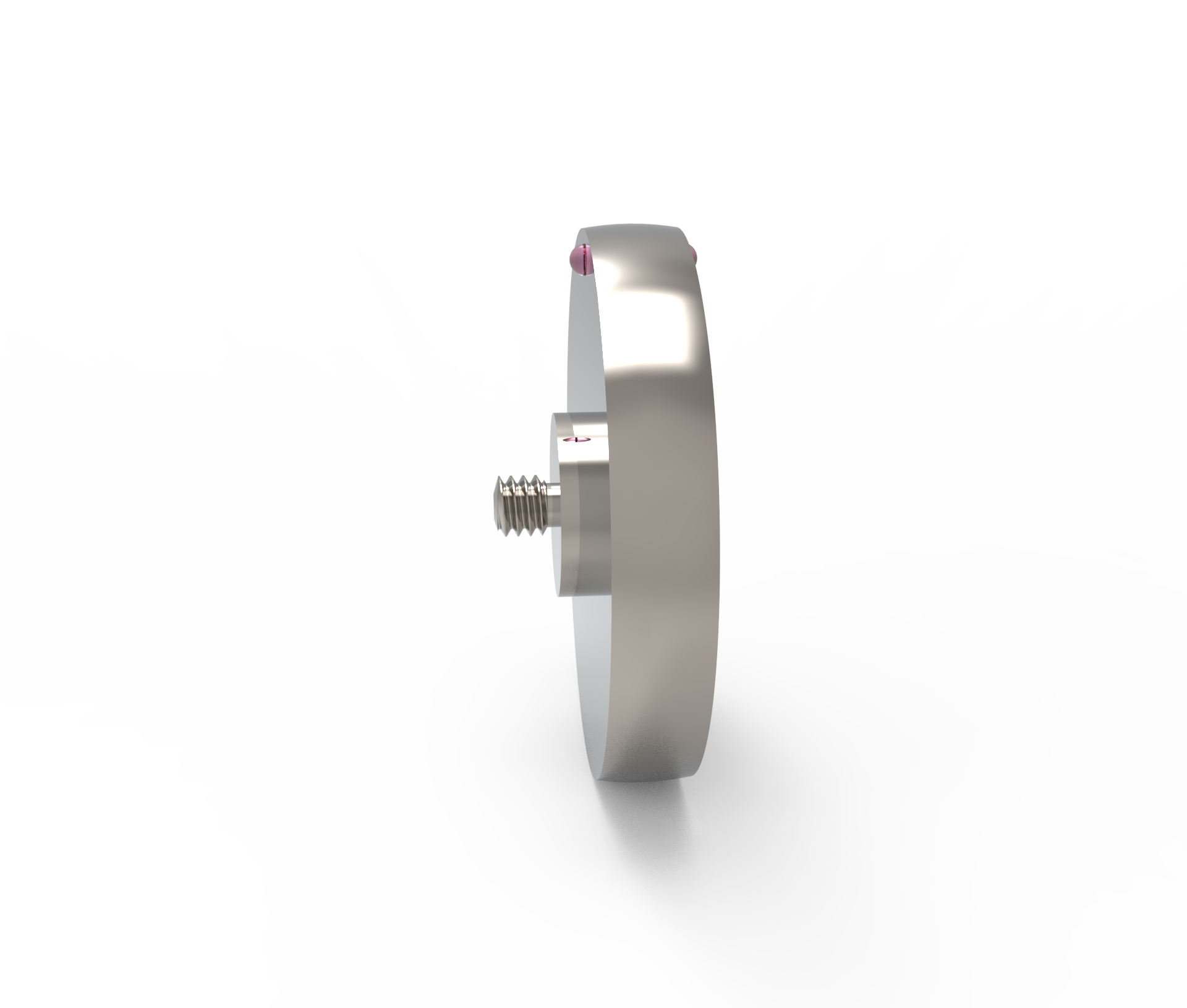 Disc Styli; base: stainless steel; stem: stainless steel; ball: stainless steel/ruby