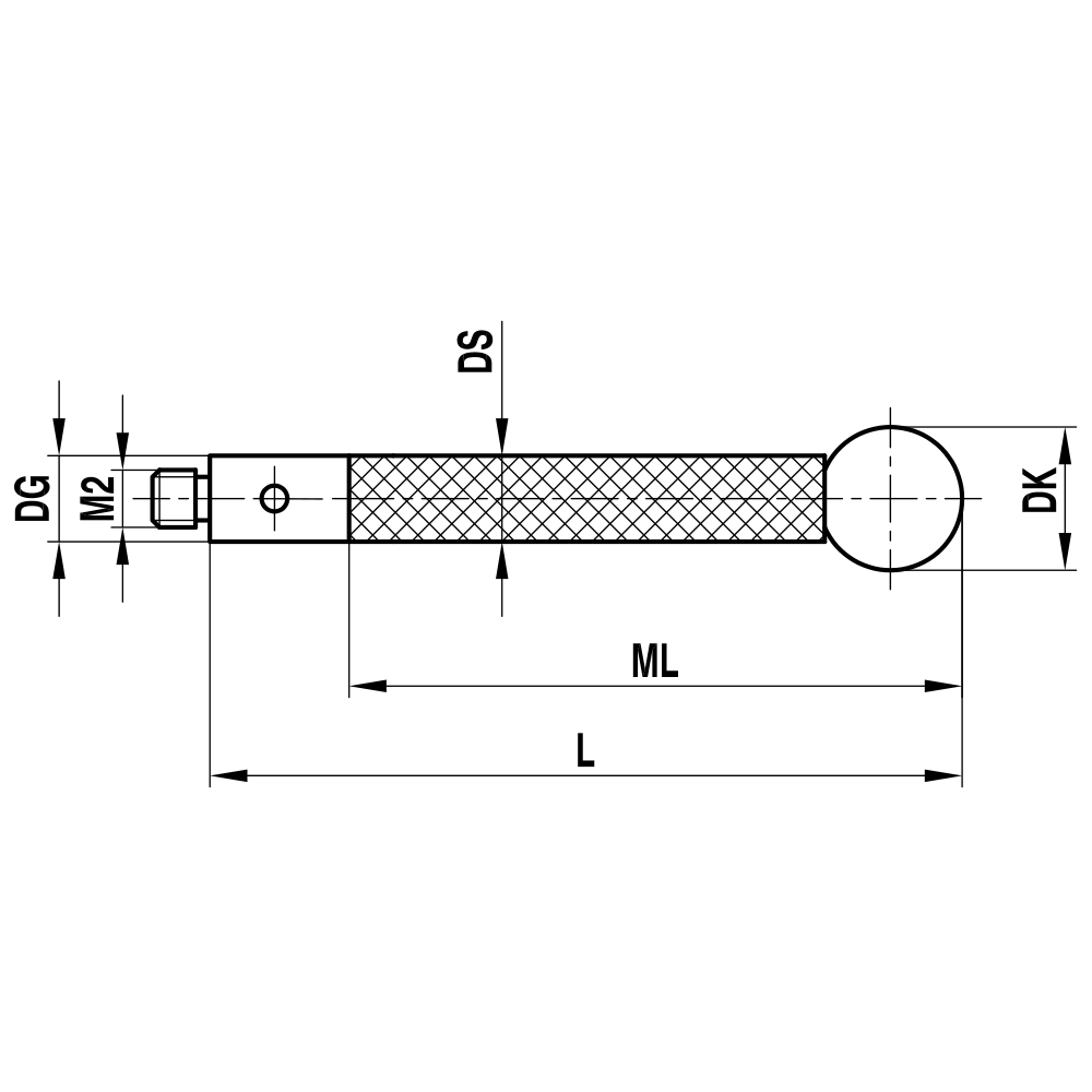 Drawing of product TC M2 030 03 041