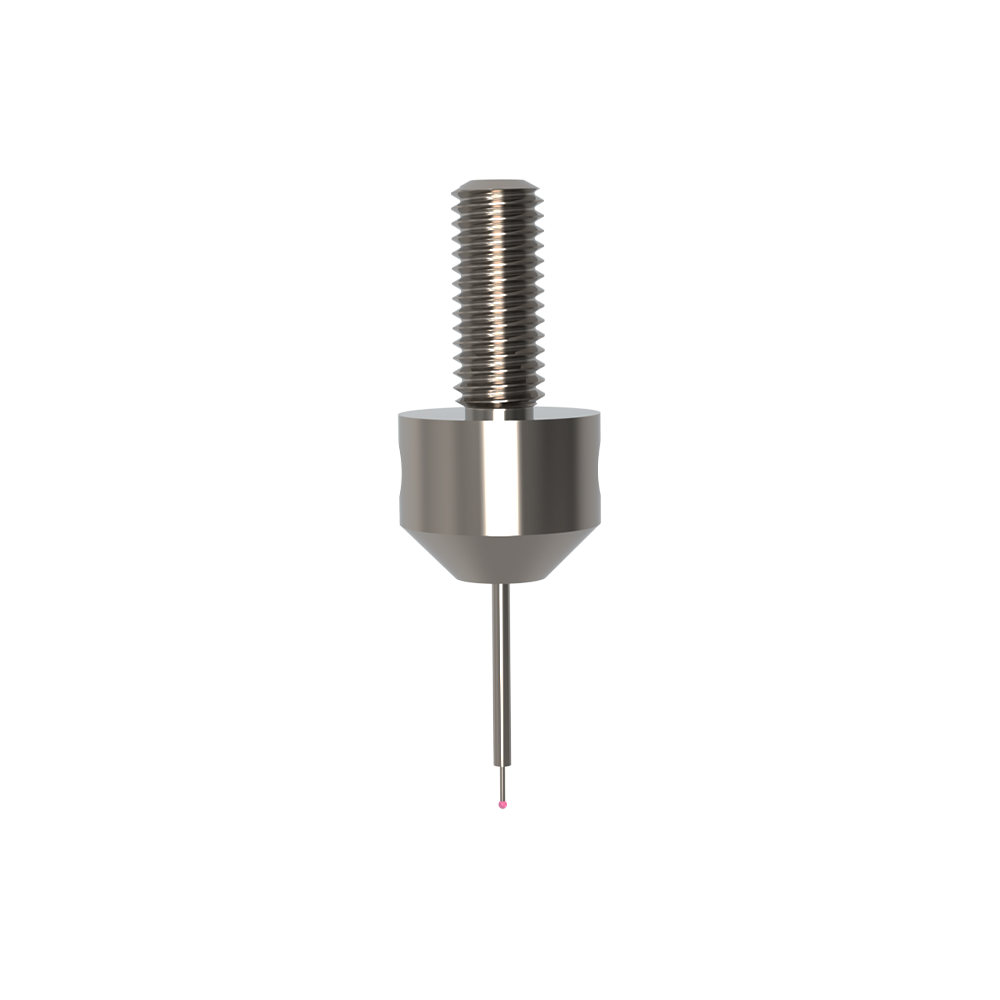 Straight Styli; base: stainless steel; stem: carbide; ball: ruby